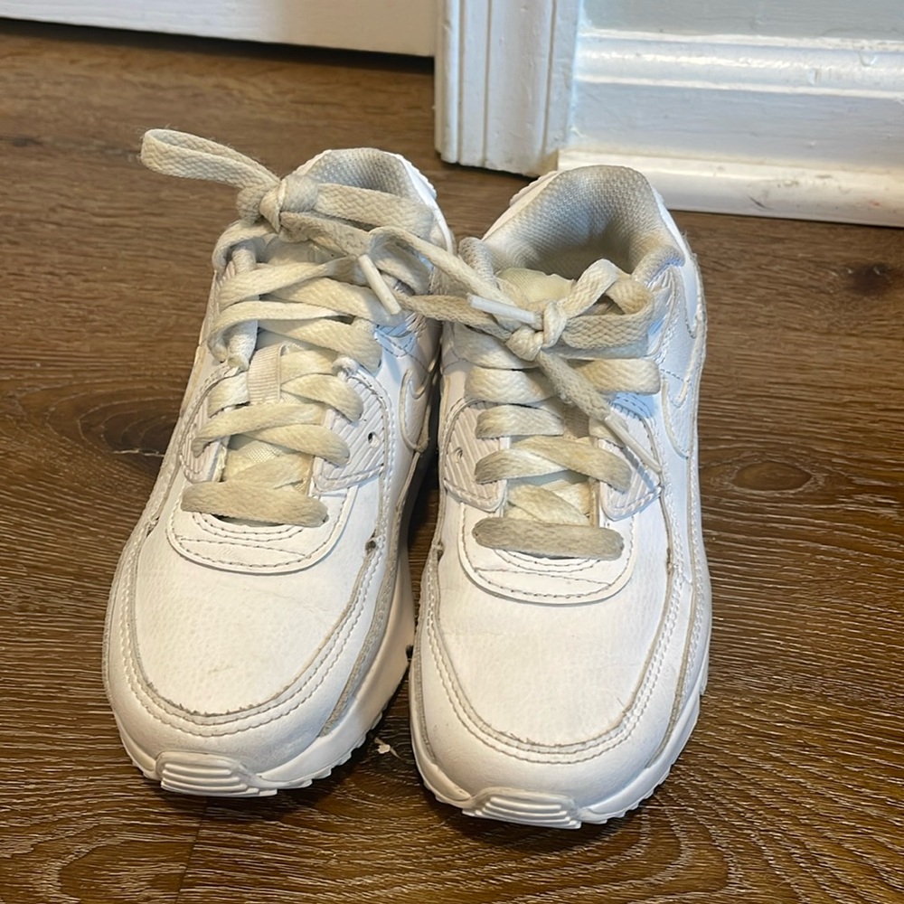 Little boy Nike sneakers